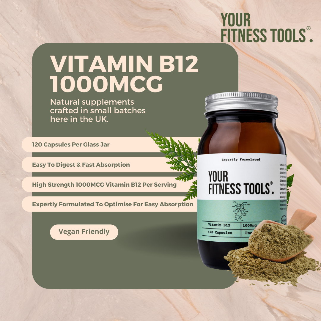 Vitamin B12 1000mcg | Methylcobalamin | 120 Capsules