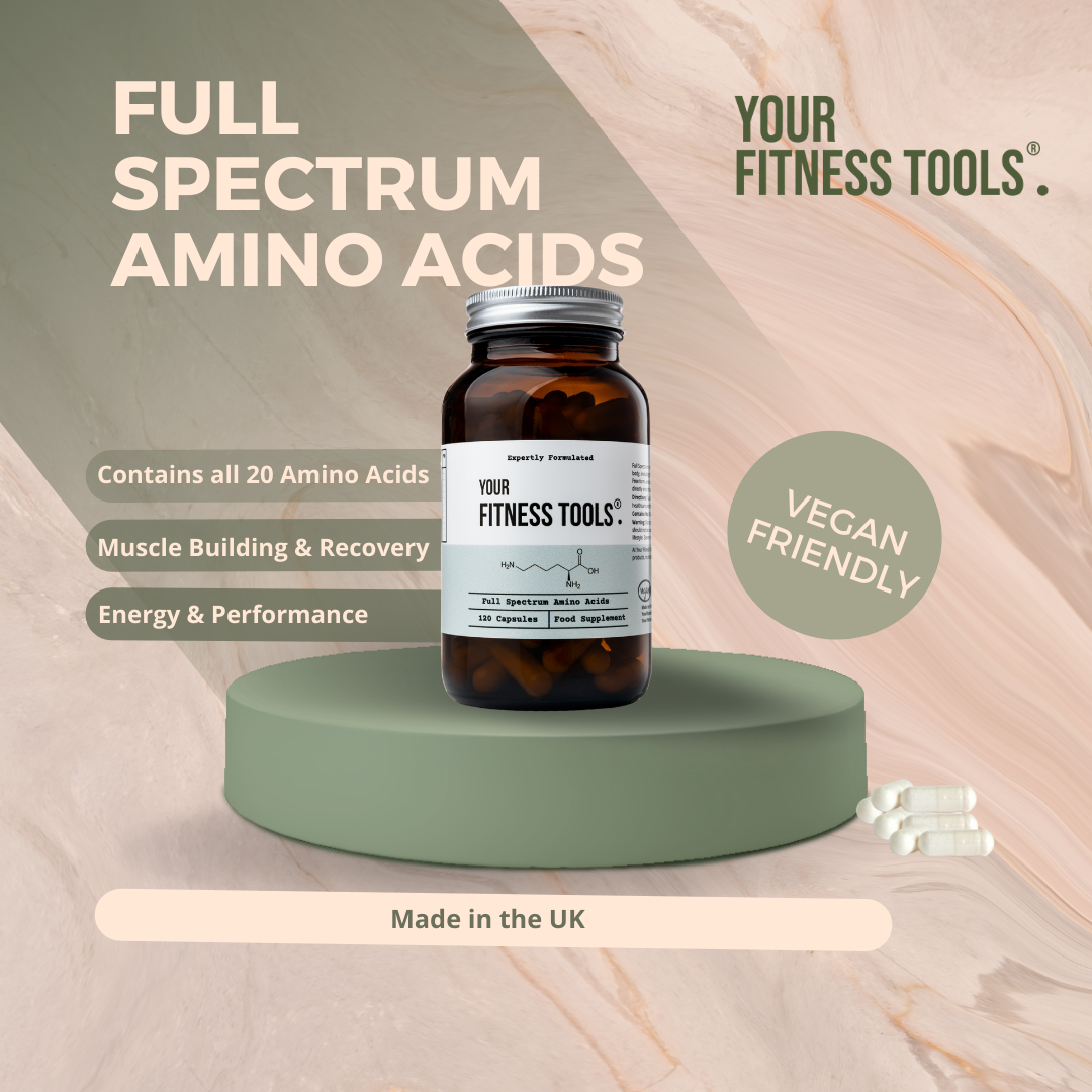 Vegan Amino Acids Capsules | 120 Capsules