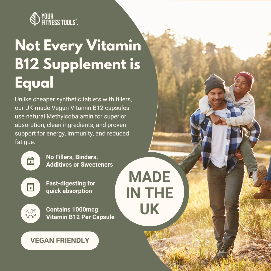 Vitamin B12 1000mcg | Methylcobalamin | 120 Capsules