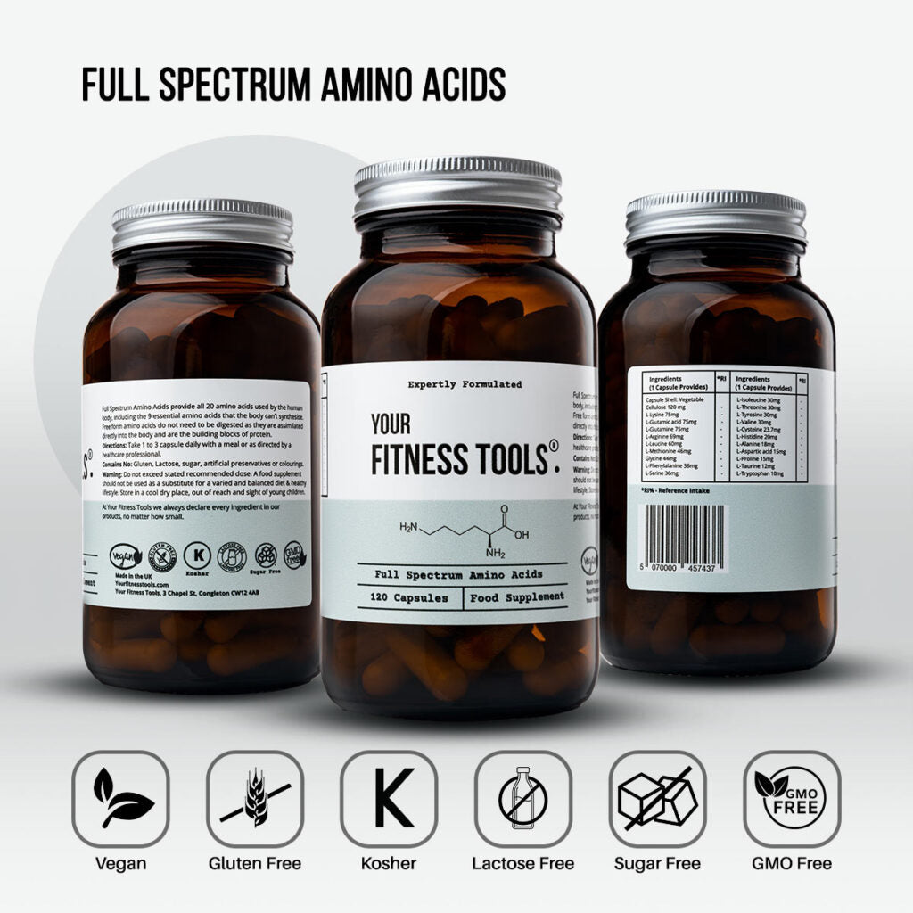 Full Spectrum Amino Acids Tablets Your Fitness Tools