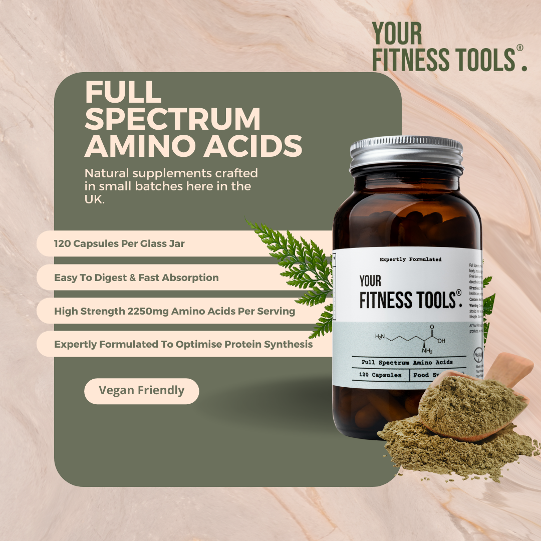 Vegan Amino Acids Capsules | 120 Capsules